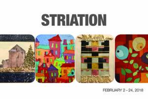 Striation Exhibit: Selected Works by Kathy Nazar and Annie Simcoe @ The Art Space
