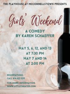Girl's Weekend, A Comedy @ Playhouse at McConnellstown